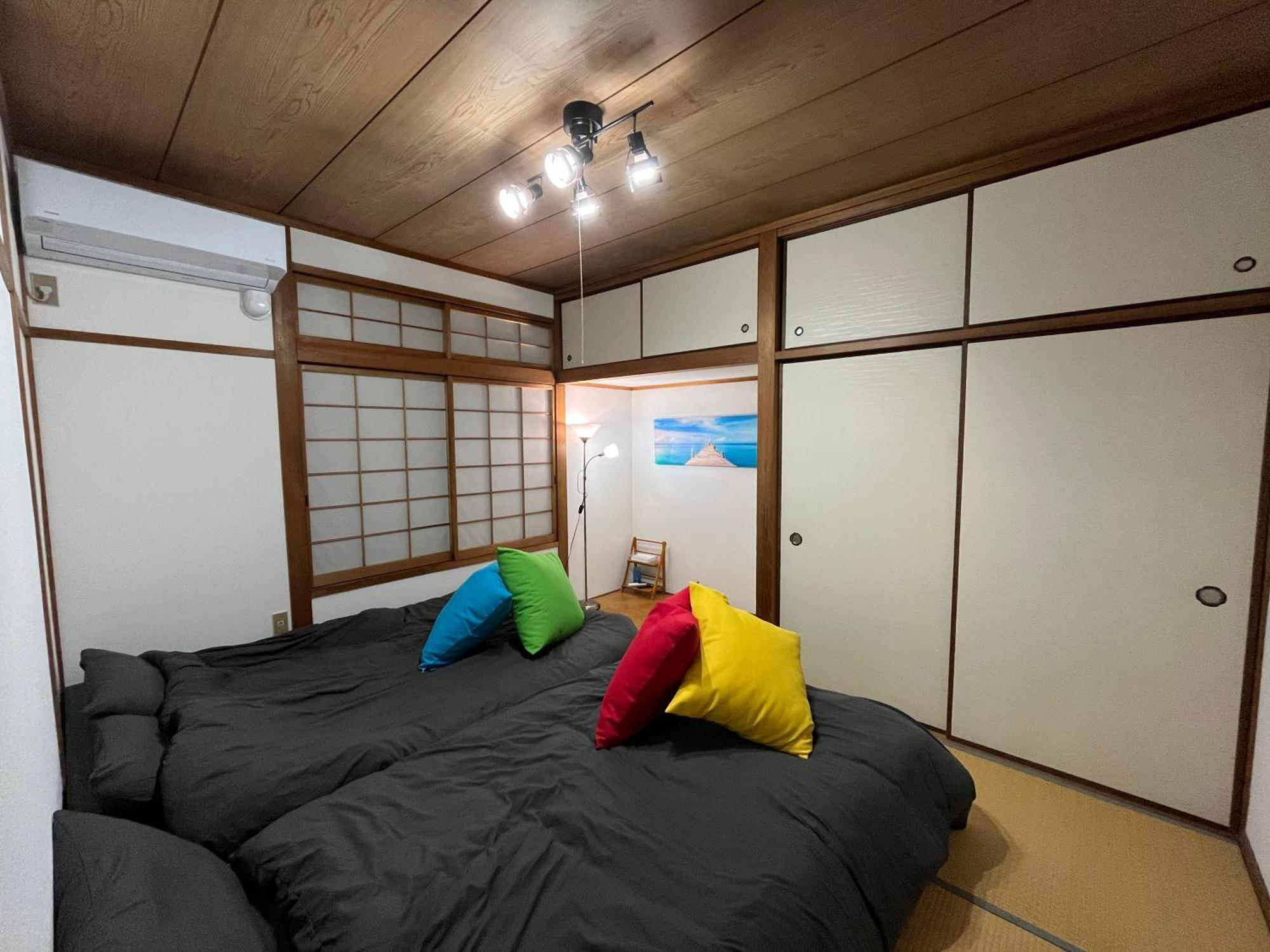 広島riverside House 無料駐車場付き 原爆ドームまで15分圏内 1棟貸切 100m2以上 大人数ok ฮิโรชิม่า