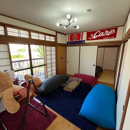 広島riverside House 無料駐車場付き 原爆ドームまで15分圏内 1棟貸切 100M2以上 大人数ok ฮิโรชิม่า ภายนอก รูปภาพ